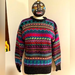 Vintage Chaps Ralph Lauren Colorful Sweater